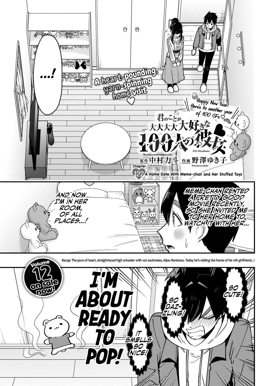 Kimi no Koto ga Daidaidaidaidaisuki na 100-nin no Kanojo Chap 122 - Next Chap 123