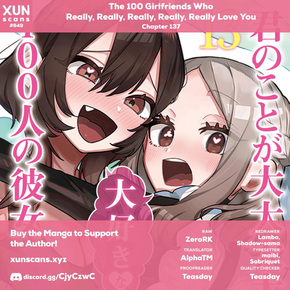 Kimi no Koto ga Daidaidaidaidaisuki na 100-nin no Kanojo Chap 137 - Next Chap 138