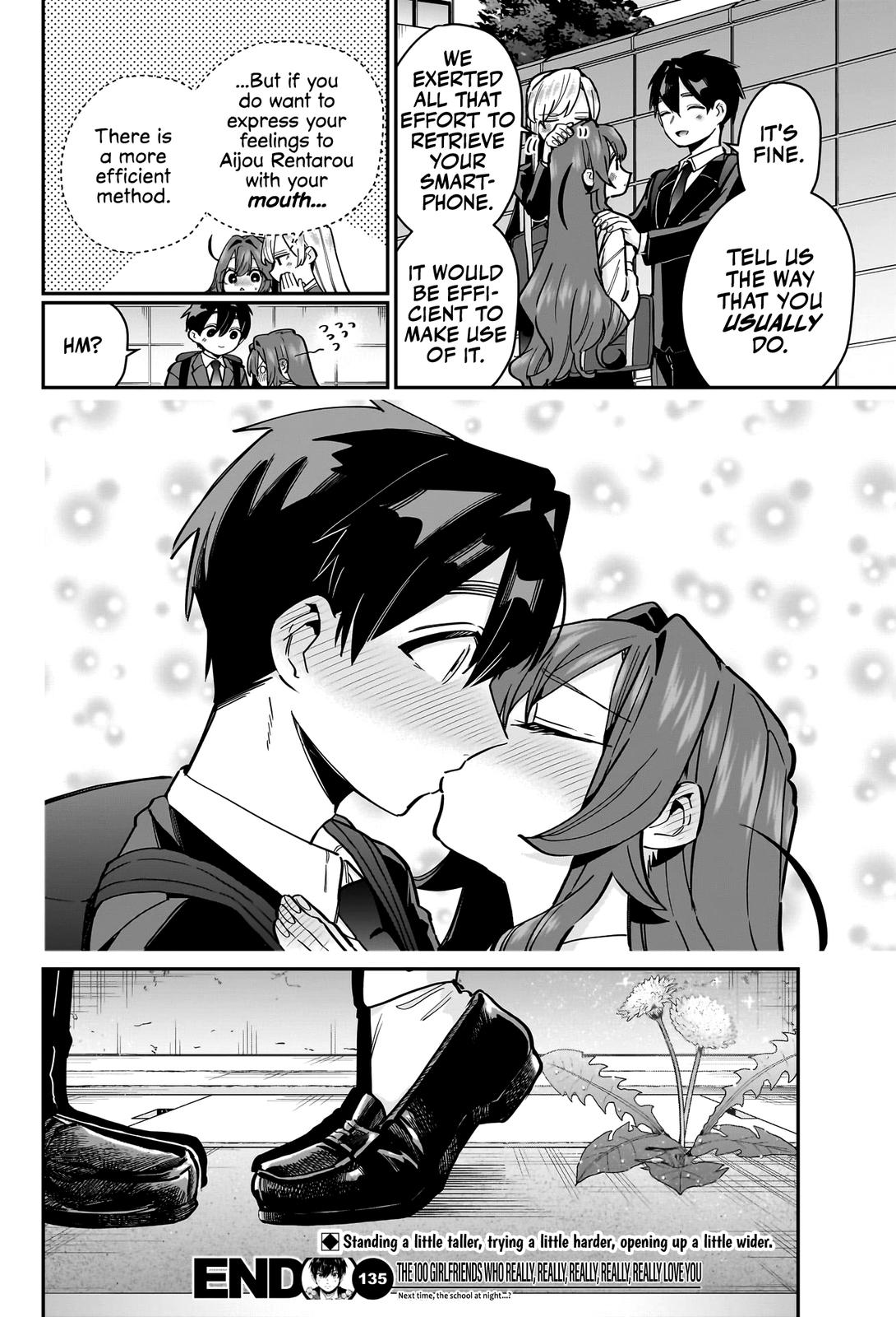 Kimi no Koto ga Daidaidaidaidaisuki na 100-nin no Kanojo Chap 135 - Next Chap 136