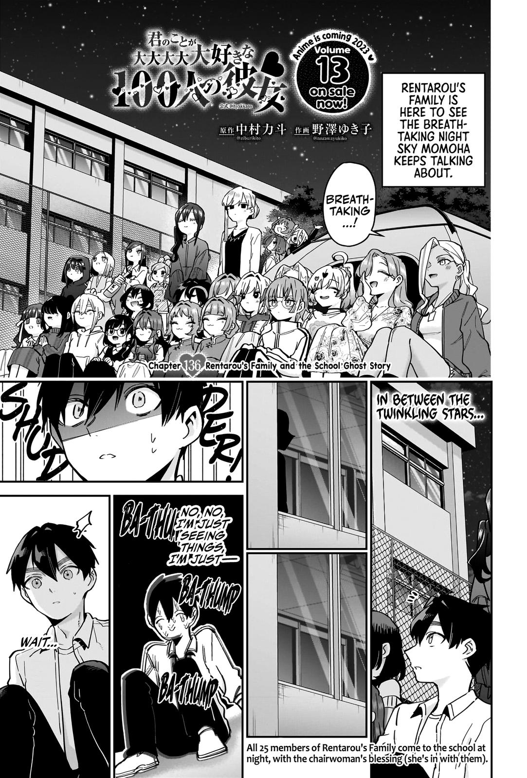 Kimi no Koto ga Daidaidaidaidaisuki na 100-nin no Kanojo Chap 136 - Next Chap 137