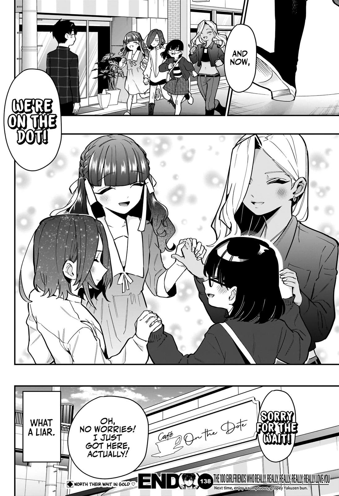 Kimi no Koto ga Daidaidaidaidaisuki na 100-nin no Kanojo Chap 138 - Next Chap 139