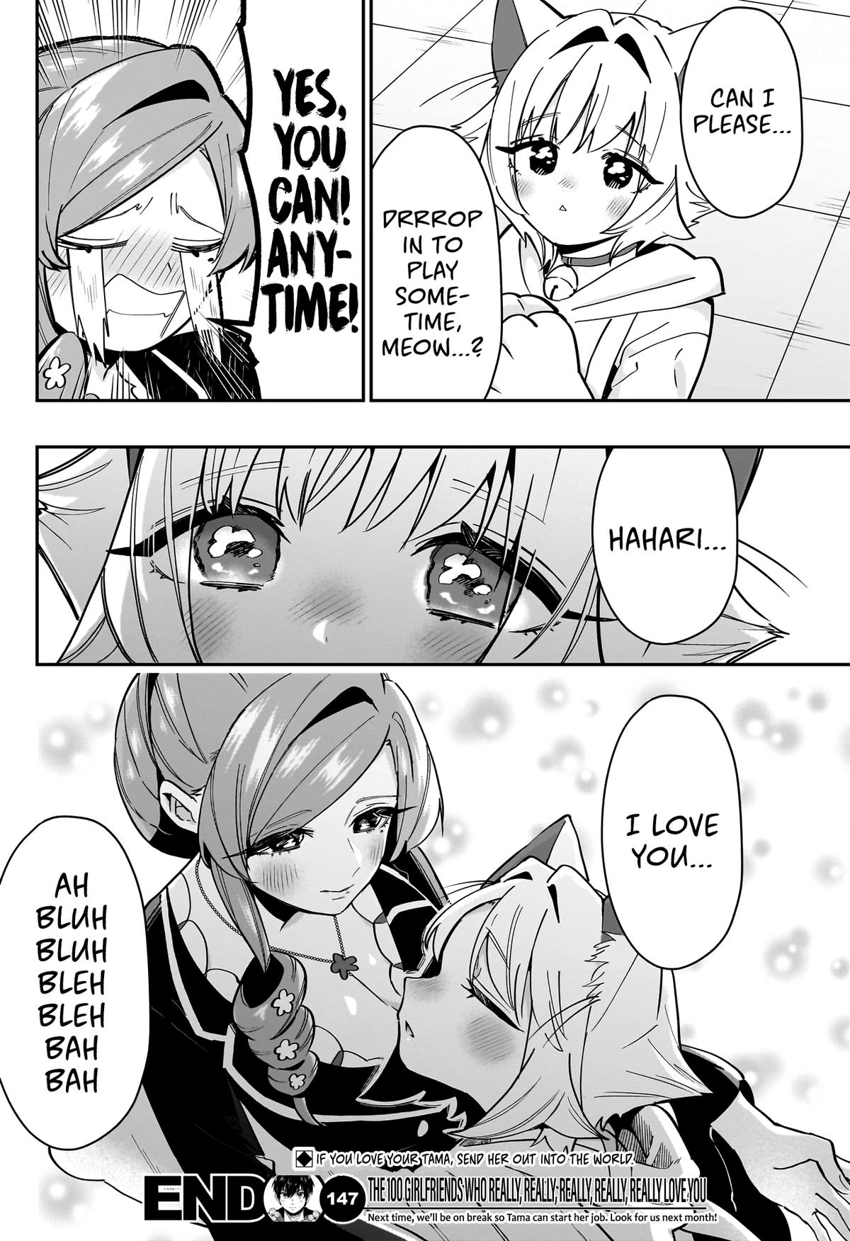 Kimi no Koto ga Daidaidaidaidaisuki na 100-nin no Kanojo Chap 147 - Next Chap 148