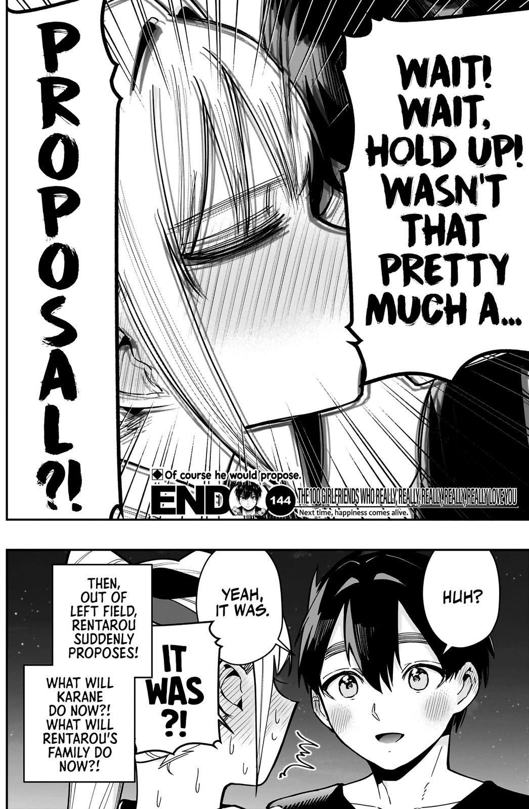 Kimi no Koto ga Daidaidaidaidaisuki na 100-nin no Kanojo Chap 144 - Next Chap 145