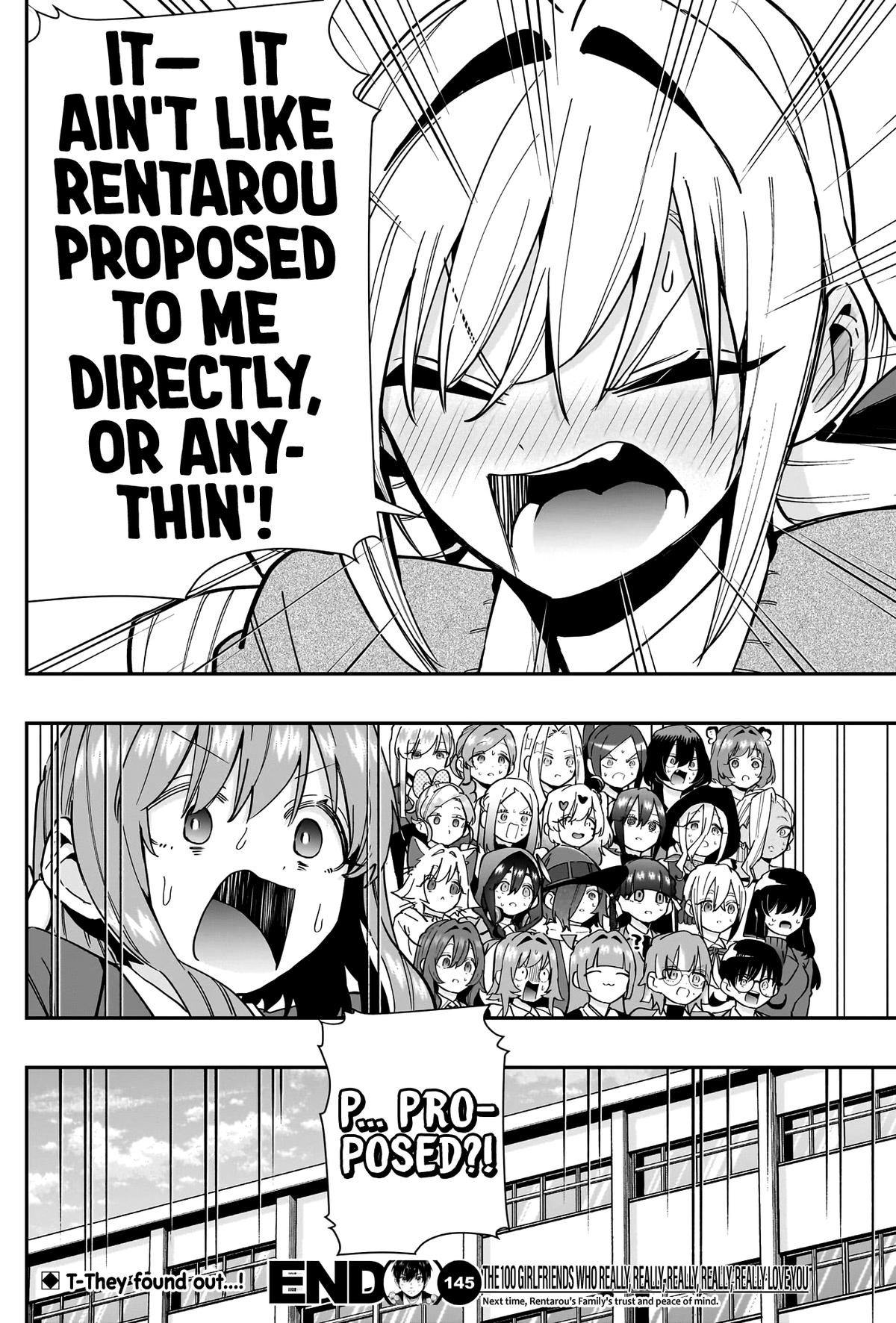 Kimi no Koto ga Daidaidaidaidaisuki na 100-nin no Kanojo Chap 145 - Next Chap 146