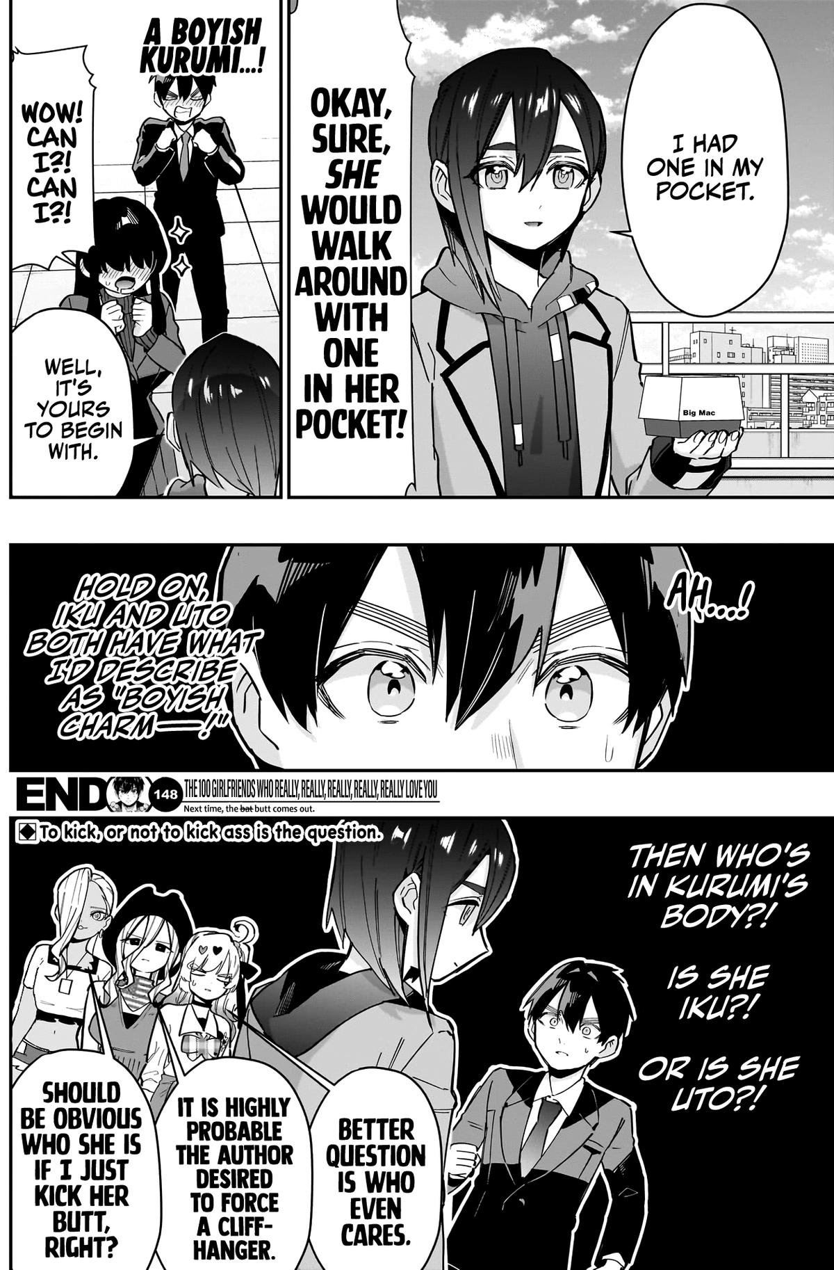 Kimi no Koto ga Daidaidaidaidaisuki na 100-nin no Kanojo Chap 148 - Next Chap 149