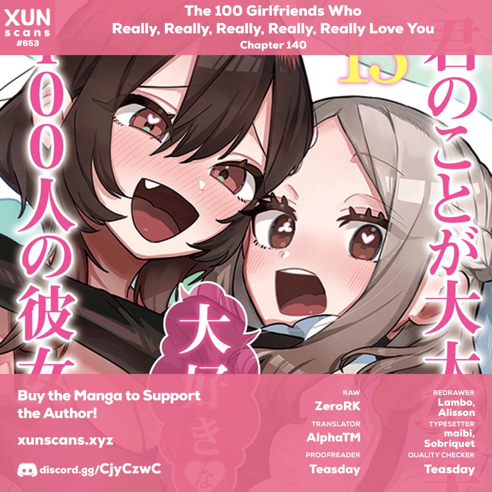 Kimi no Koto ga Daidaidaidaidaisuki na 100-nin no Kanojo Chap 140 - Next Chap 141