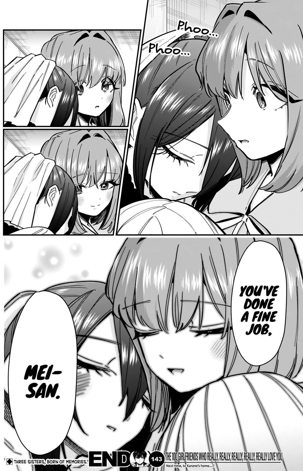 Kimi no Koto ga Daidaidaidaidaisuki na 100-nin no Kanojo Chap 143 - Next Chap 144