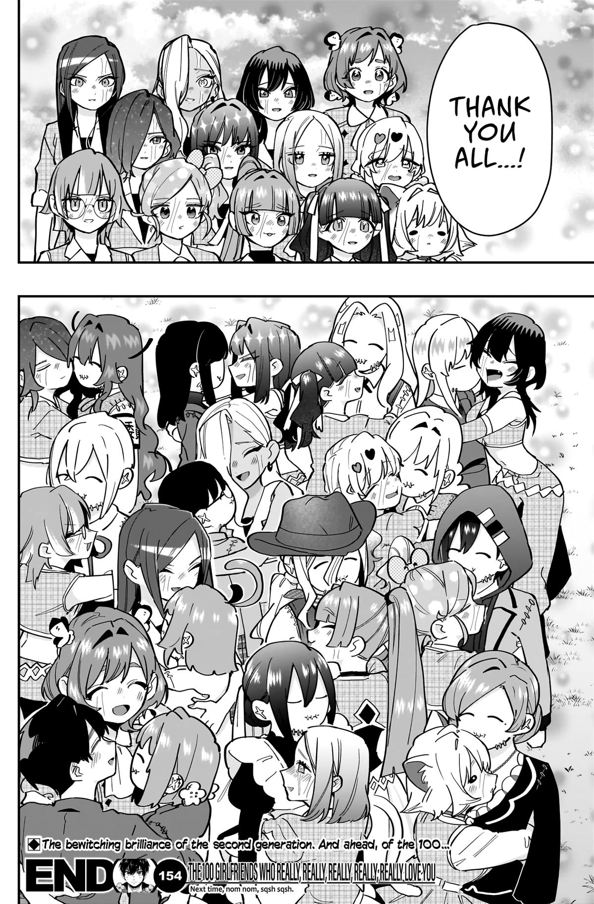 Kimi no Koto ga Daidaidaidaidaisuki na 100-nin no Kanojo Chap 154 - Next Chap 155