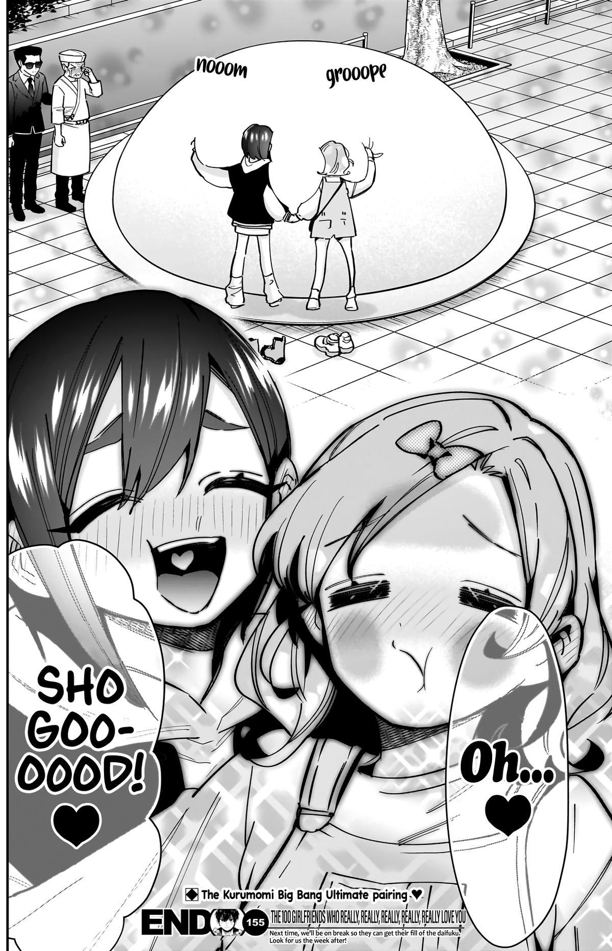 Kimi no Koto ga Daidaidaidaidaisuki na 100-nin no Kanojo Chap 155 - Next Chap 156