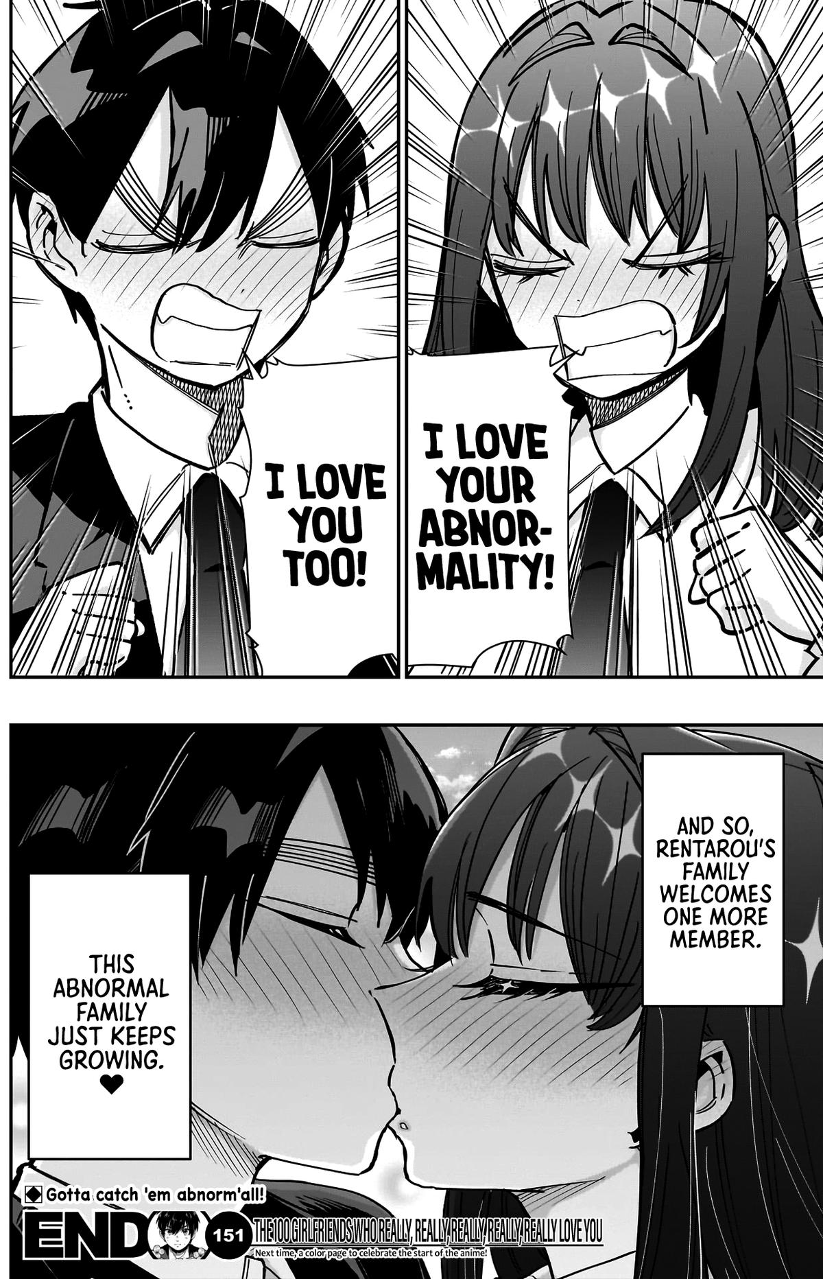 Kimi no Koto ga Daidaidaidaidaisuki na 100-nin no Kanojo Chap 151 - Next Chap 152