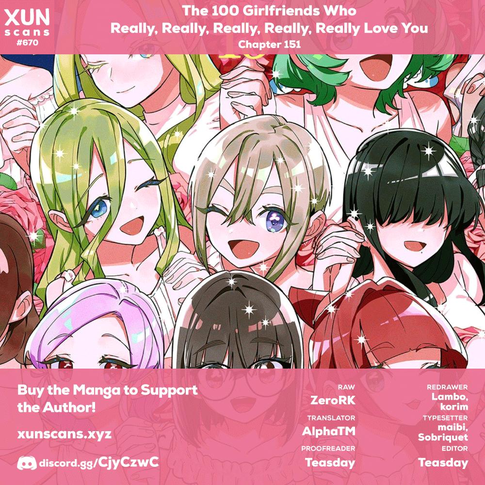 Kimi no Koto ga Daidaidaidaidaisuki na 100-nin no Kanojo Chap 151 - Next Chap 152