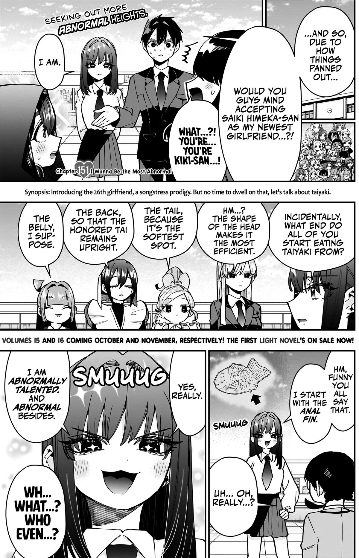 Kimi no Koto ga Daidaidaidaidaisuki na 100-nin no Kanojo Chap 151 - Next Chap 152