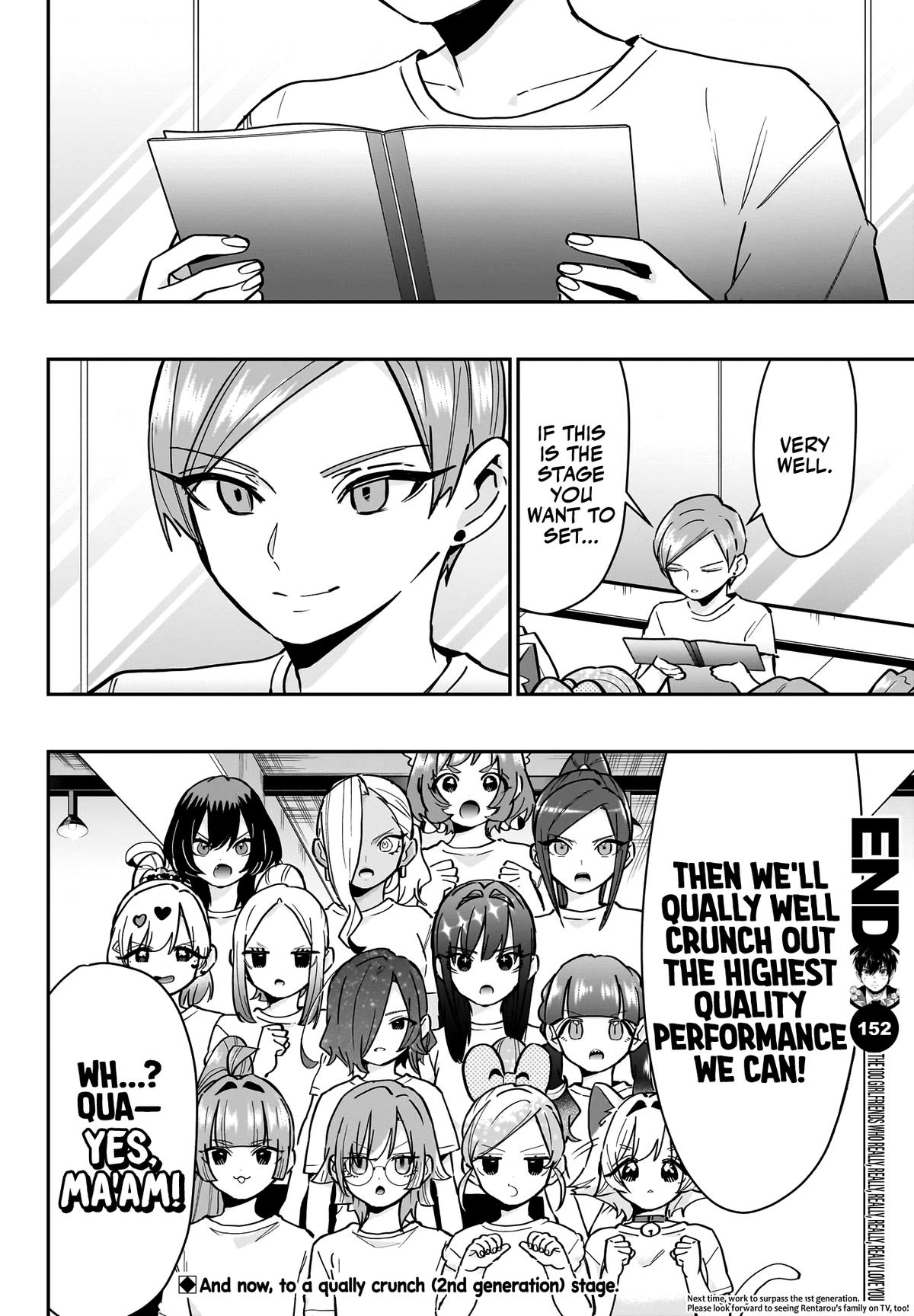 Kimi no Koto ga Daidaidaidaidaisuki na 100-nin no Kanojo Chap 152 - Next Chap 153
