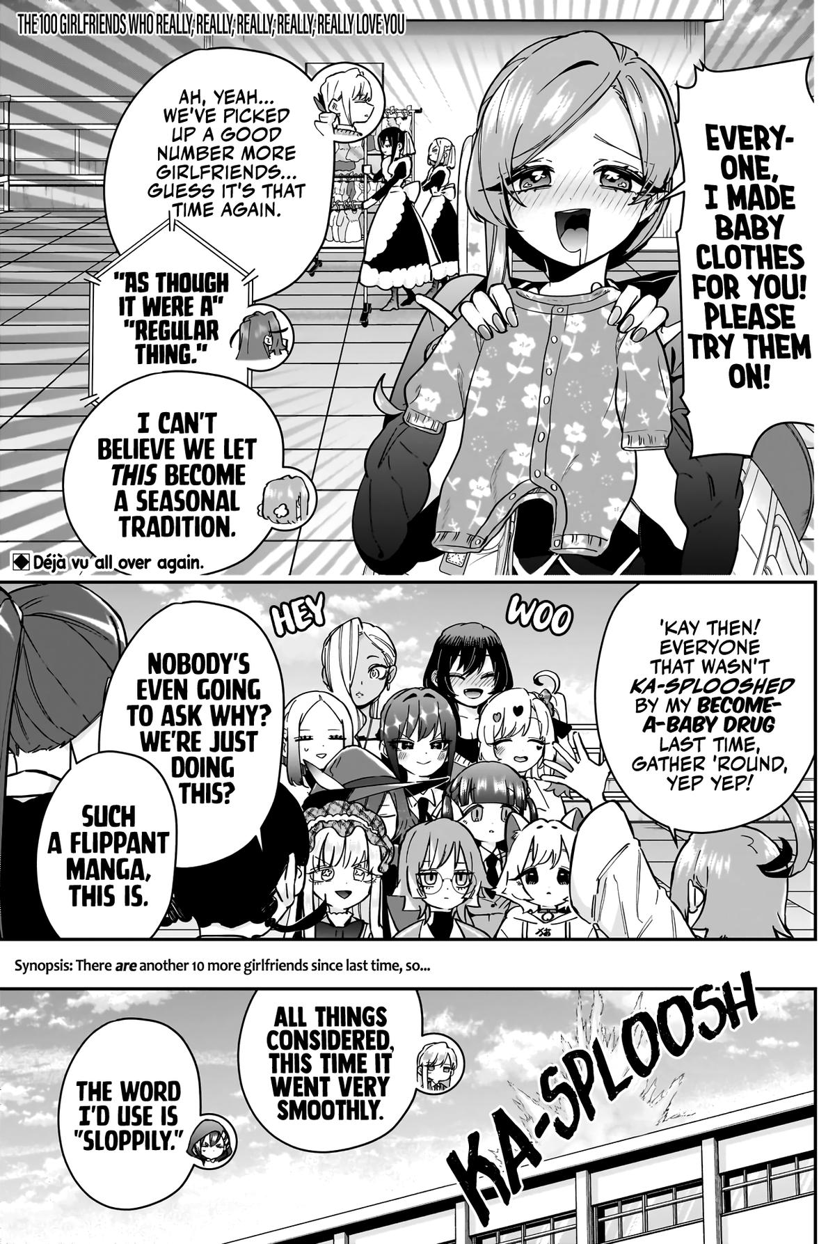 Kimi no Koto ga Daidaidaidaidaisuki na 100-nin no Kanojo Chap 167 - Next Chap 168