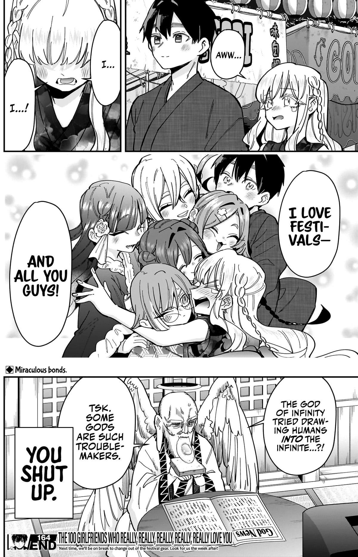Kimi no Koto ga Daidaidaidaidaisuki na 100-nin no Kanojo Chap 164 - Next Chap 165