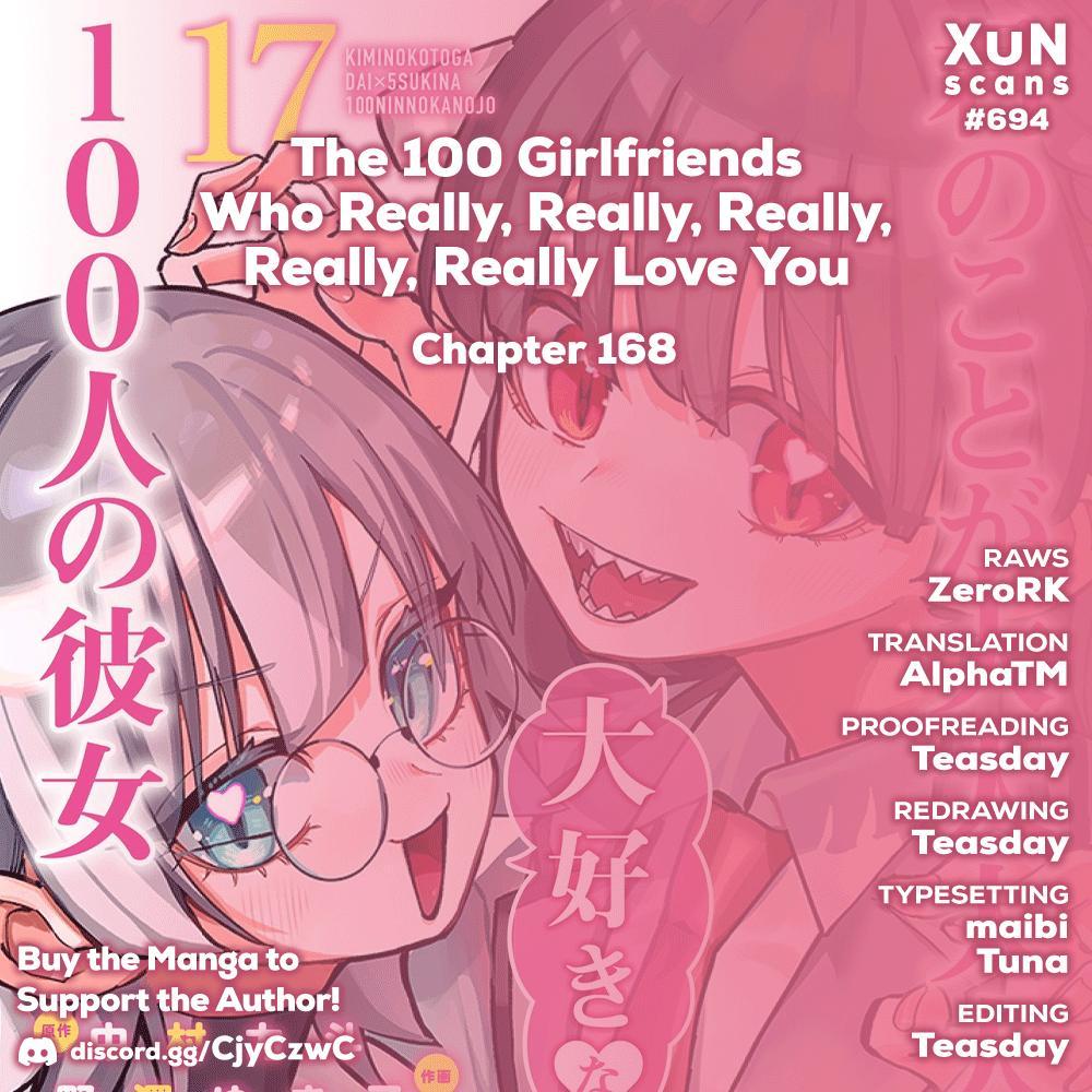 Kimi no Koto ga Daidaidaidaidaisuki na 100-nin no Kanojo Chap 168 - Next Chap 169