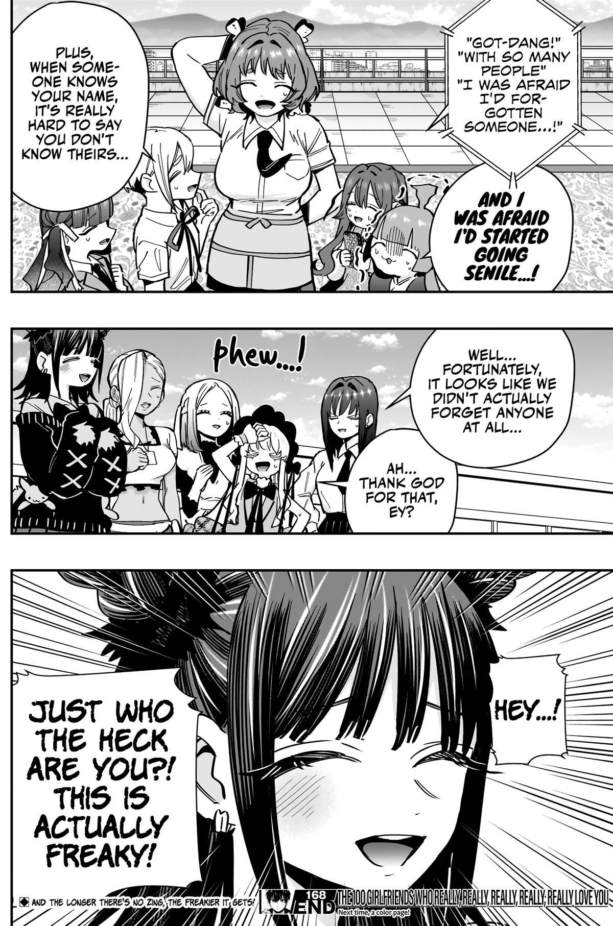 Kimi no Koto ga Daidaidaidaidaisuki na 100-nin no Kanojo Chap 168 - Next Chap 169