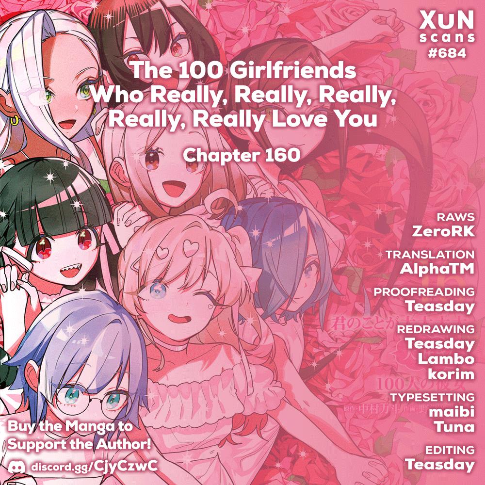 Kimi no Koto ga Daidaidaidaidaisuki na 100-nin no Kanojo Chap 160 - Next Chap 161