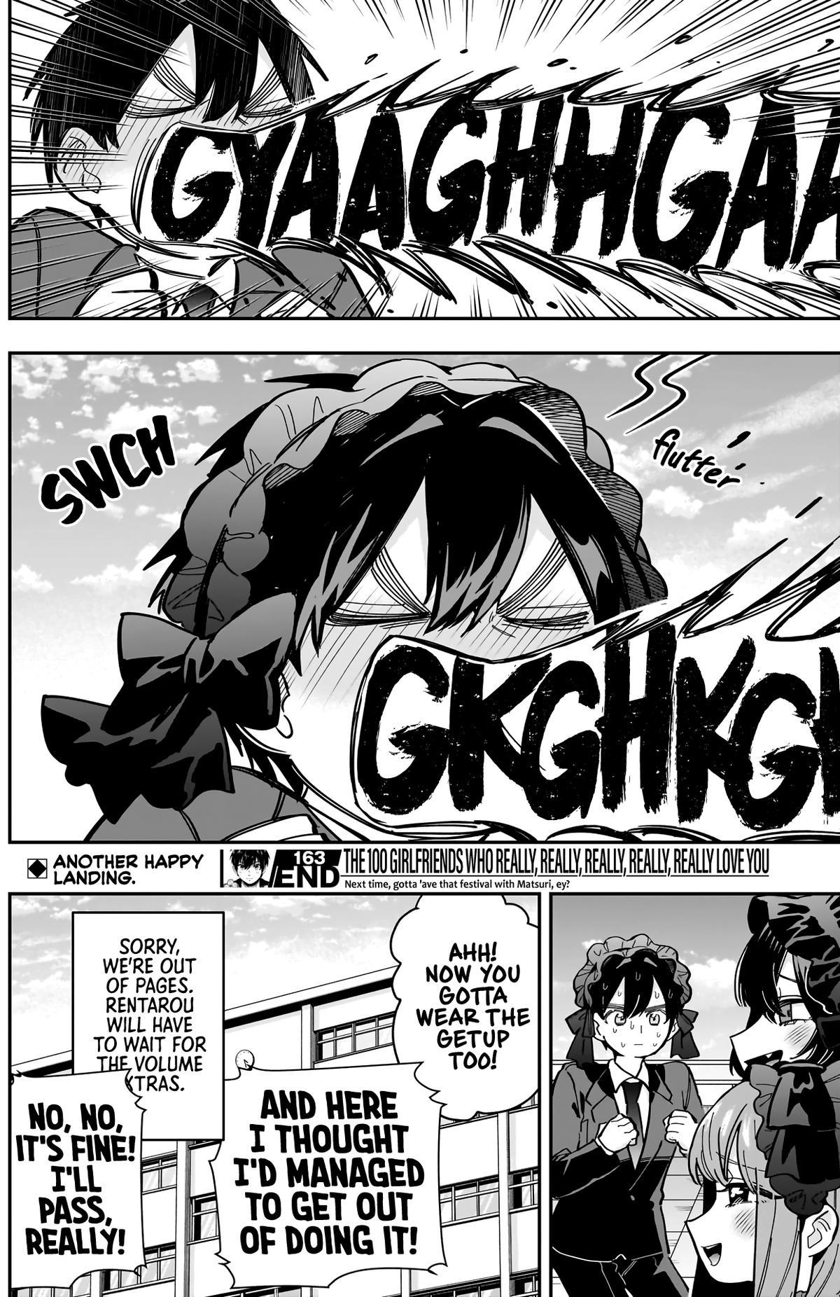 Kimi no Koto ga Daidaidaidaidaisuki na 100-nin no Kanojo Chap 163 - Next Chap 164