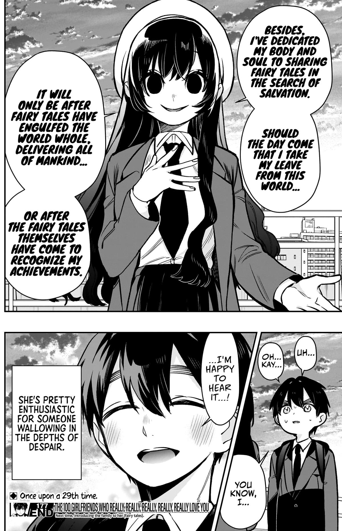 Kimi no Koto ga Daidaidaidaidaisuki na 100-nin no Kanojo Chap 177 - Next Chap 178
