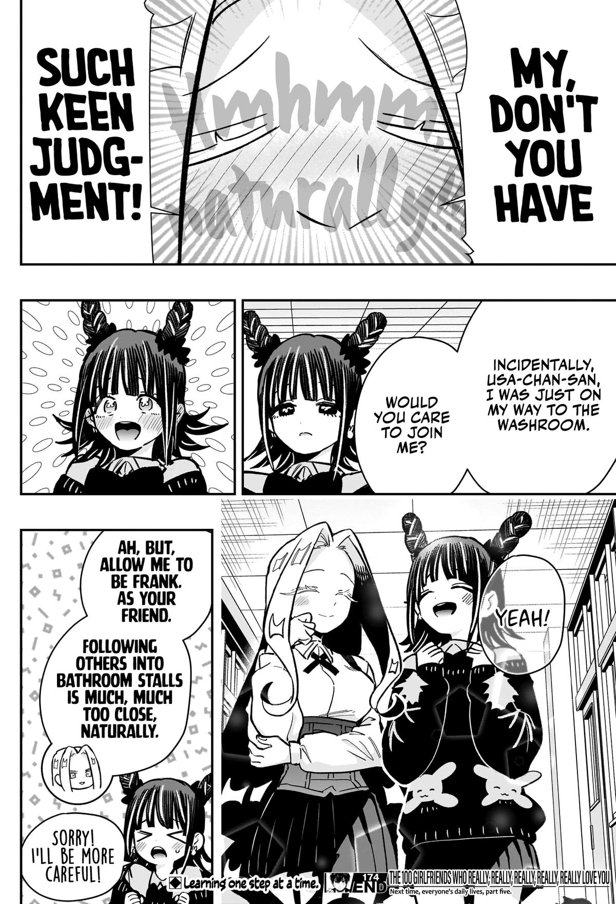 Kimi no Koto ga Daidaidaidaidaisuki na 100-nin no Kanojo Chap 174 - Next Chap 175