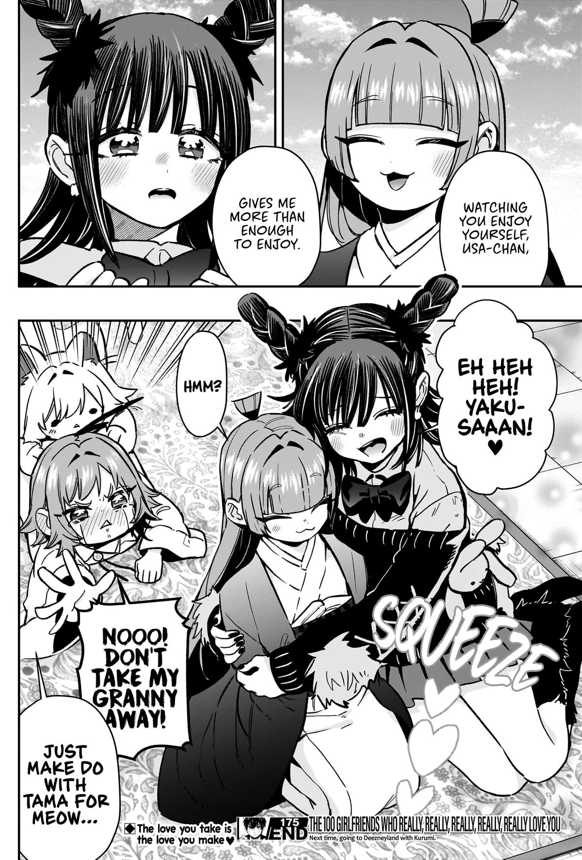 Kimi no Koto ga Daidaidaidaidaisuki na 100-nin no Kanojo Chap 175 - Next Chap 176