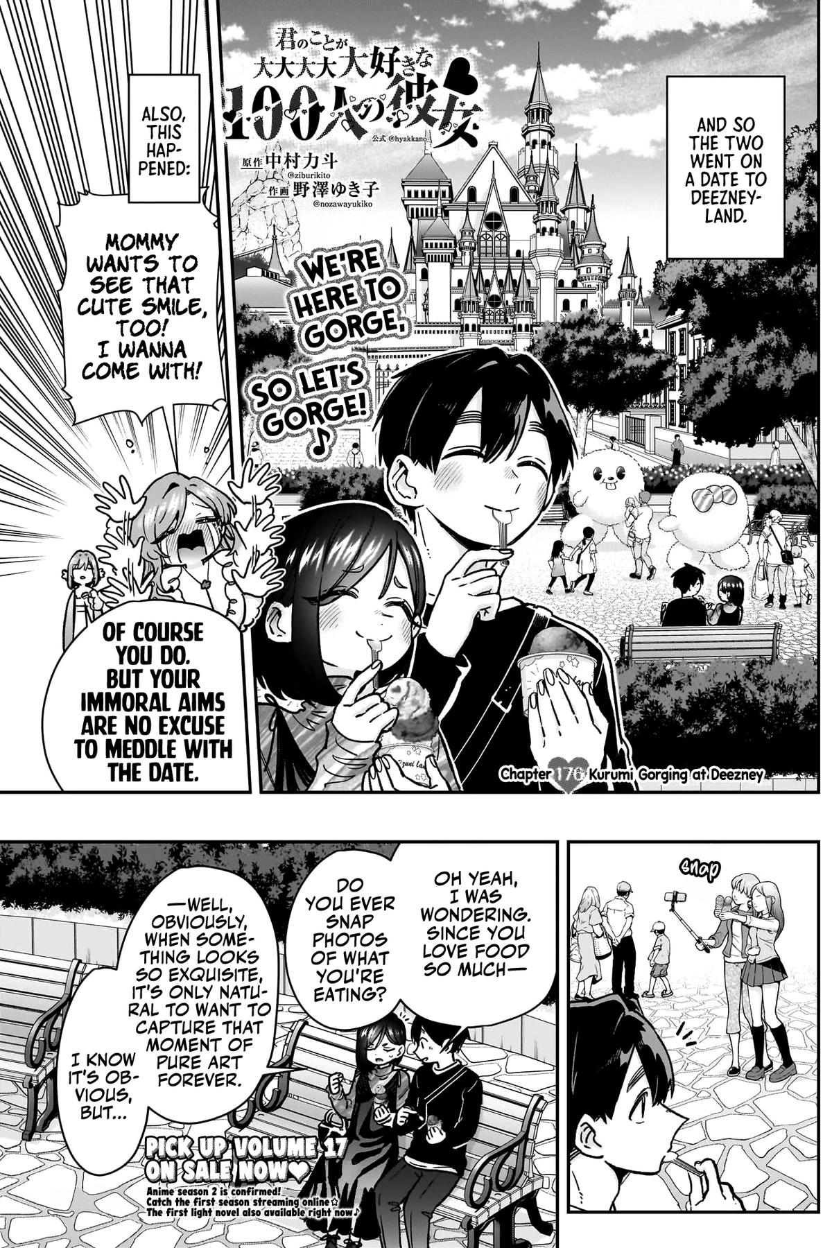 Kimi no Koto ga Daidaidaidaidaisuki na 100-nin no Kanojo Chap 176 - Next Chap 177