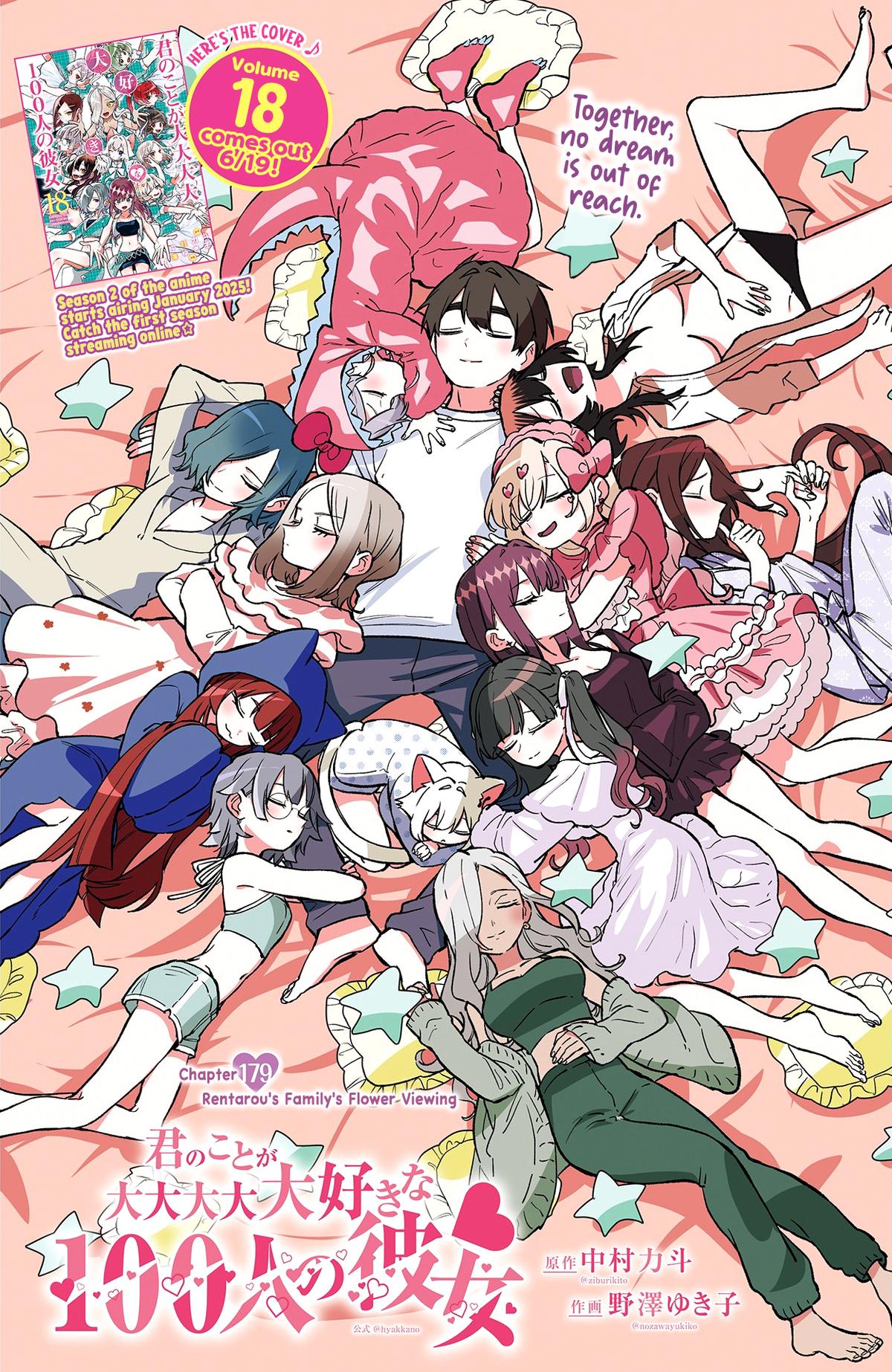 Kimi no Koto ga Daidaidaidaidaisuki na 100-nin no Kanojo Chap 179 - Next Chap 180