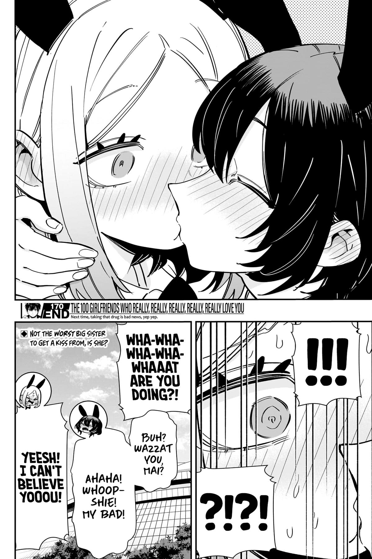 Kimi no Koto ga Daidaidaidaidaisuki na 100-nin no Kanojo Chap 170 - Next Chap 171