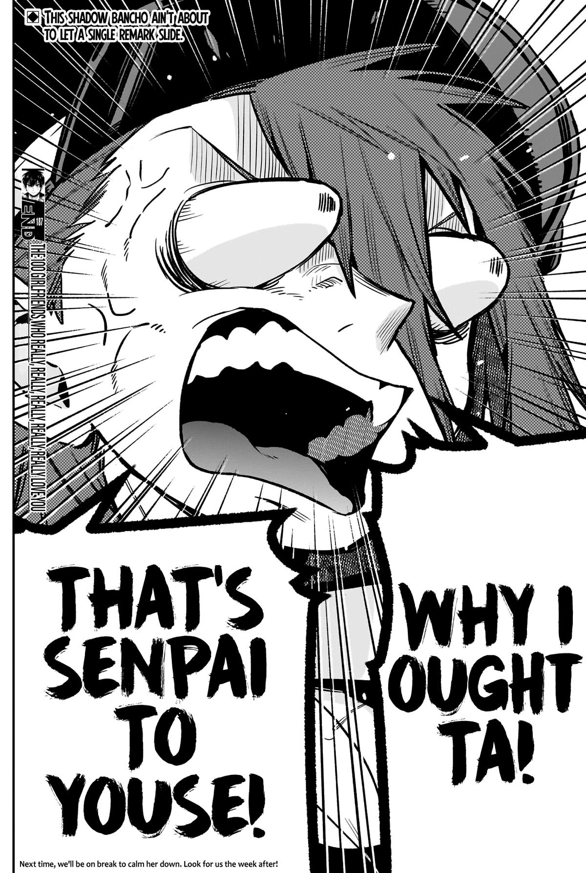 Kimi no Koto ga Daidaidaidaidaisuki na 100-nin no Kanojo Chap 187 - Next Chap 188