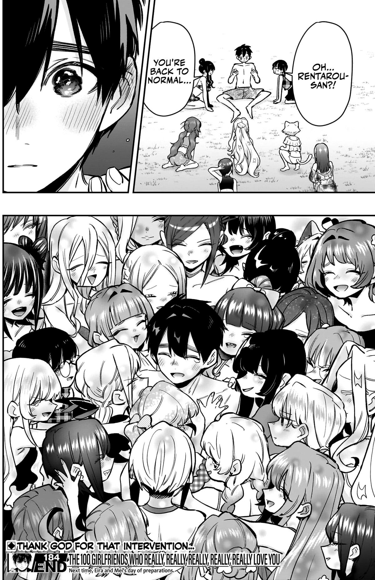 Kimi no Koto ga Daidaidaidaidaisuki na 100-nin no Kanojo Chap 184 - Next Chap 185