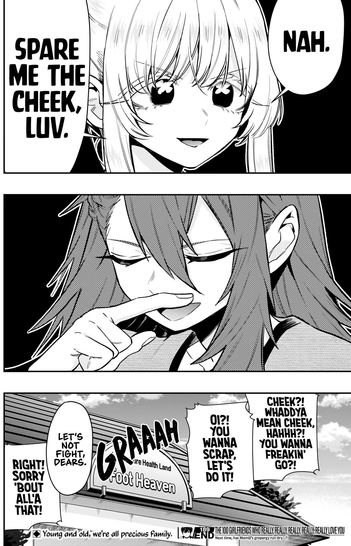 Kimi no Koto ga Daidaidaidaidaisuki na 100-nin no Kanojo Chap 189 - Next Chap 190