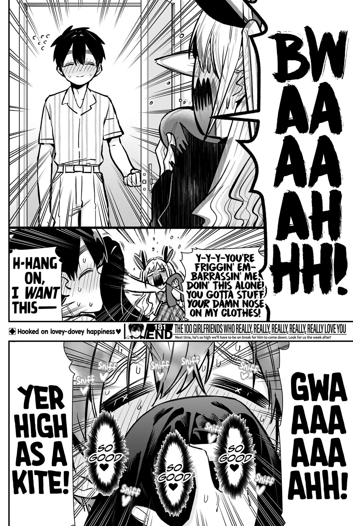 Kimi no Koto ga Daidaidaidaidaisuki na 100-nin no Kanojo Chap 181 - Next Chap 182