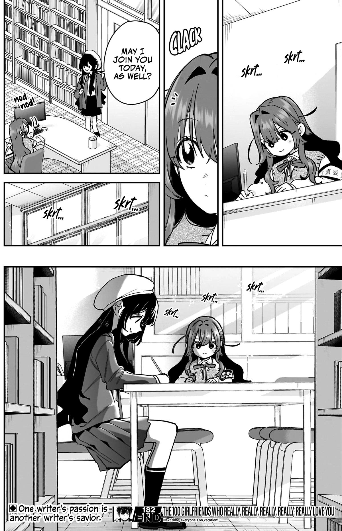 Kimi no Koto ga Daidaidaidaidaisuki na 100-nin no Kanojo Chap 182 - Next Chap 183