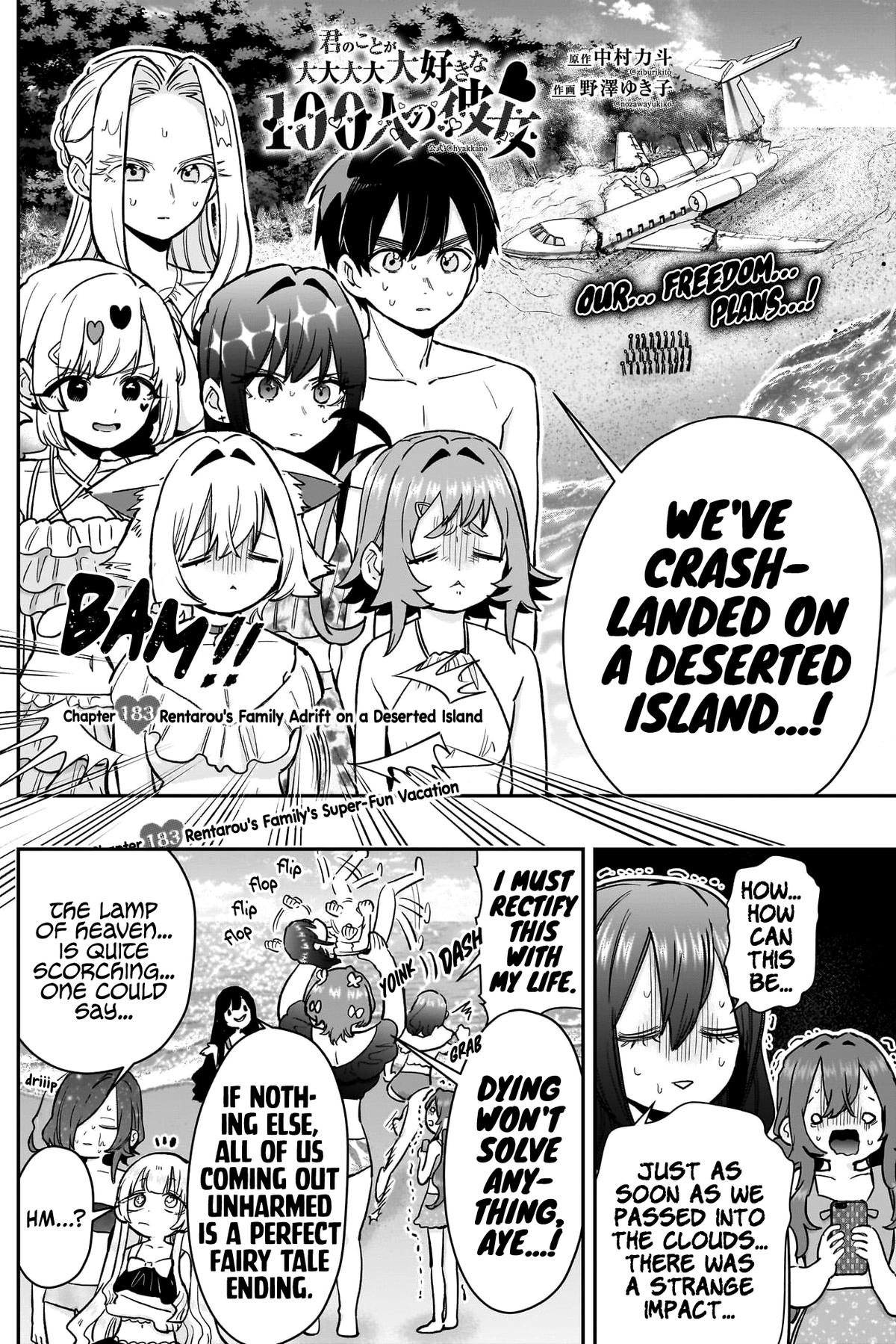 Kimi no Koto ga Daidaidaidaidaisuki na 100-nin no Kanojo Chap 183 - Next Chap 184