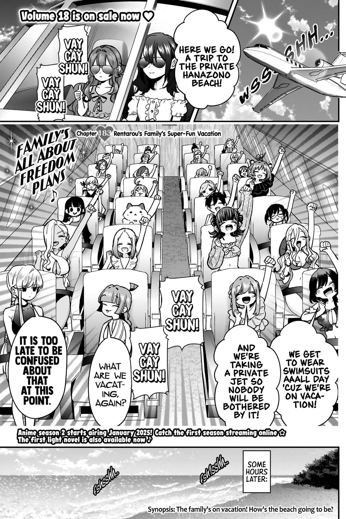 Kimi no Koto ga Daidaidaidaidaisuki na 100-nin no Kanojo Chap 183 - Next Chap 184