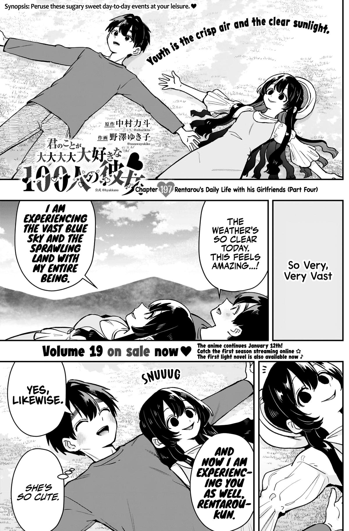 Kimi no Koto ga Daidaidaidaidaisuki na 100-nin no Kanojo Chap 197 - Next Chap 198