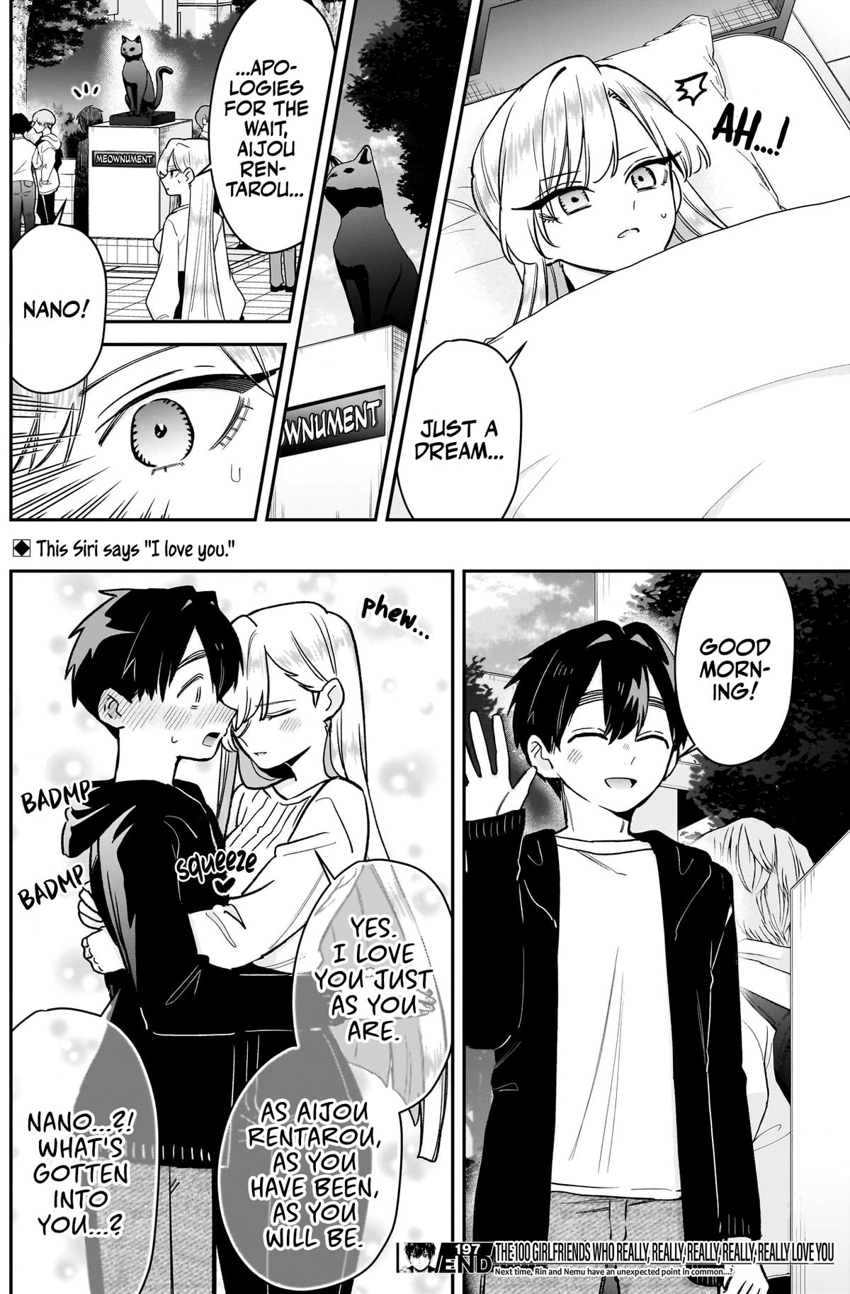 Kimi no Koto ga Daidaidaidaidaisuki na 100-nin no Kanojo Chap 197 - Next Chap 198