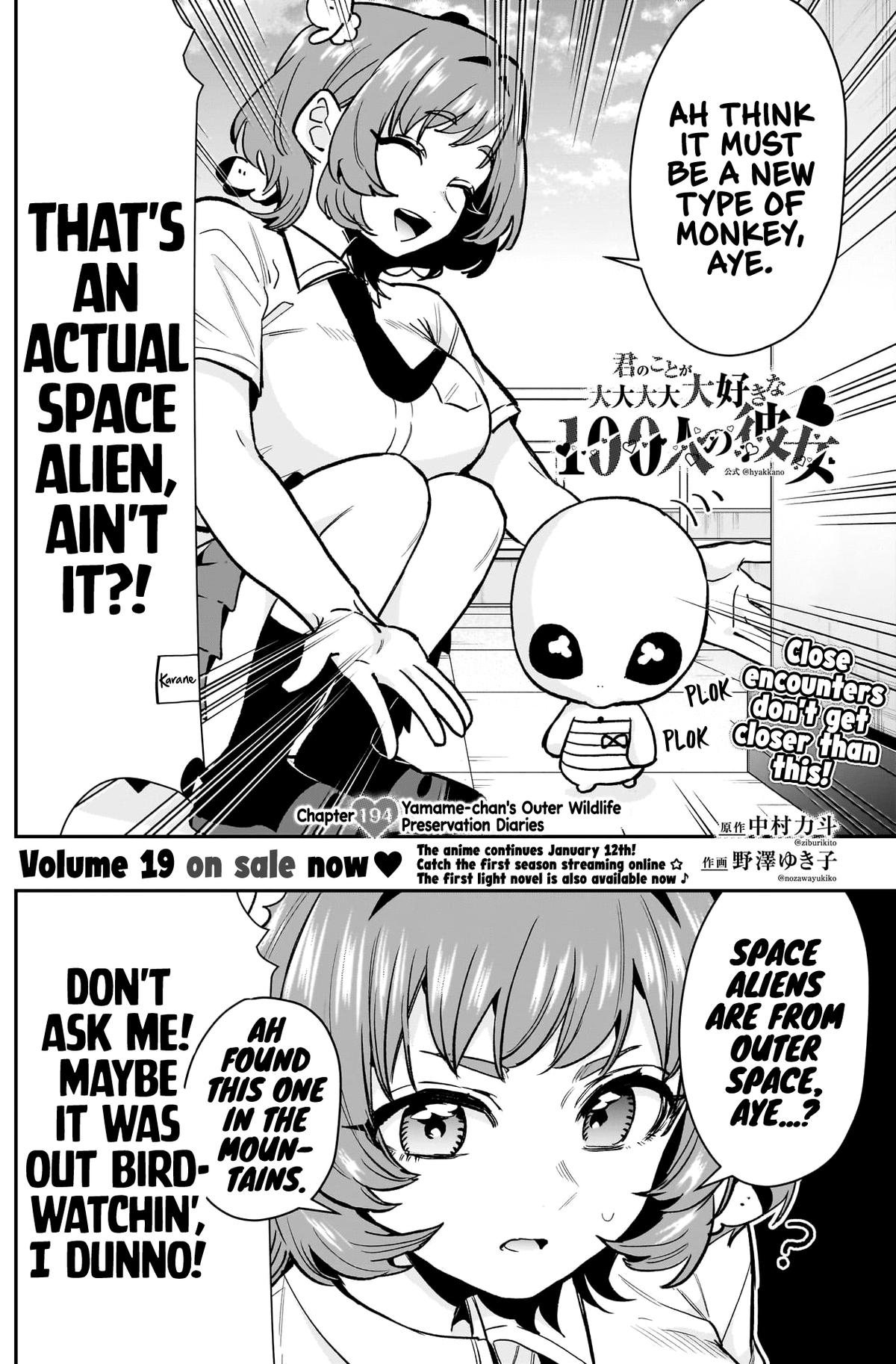 Kimi no Koto ga Daidaidaidaidaisuki na 100-nin no Kanojo Chap 194 - Next Chap 195