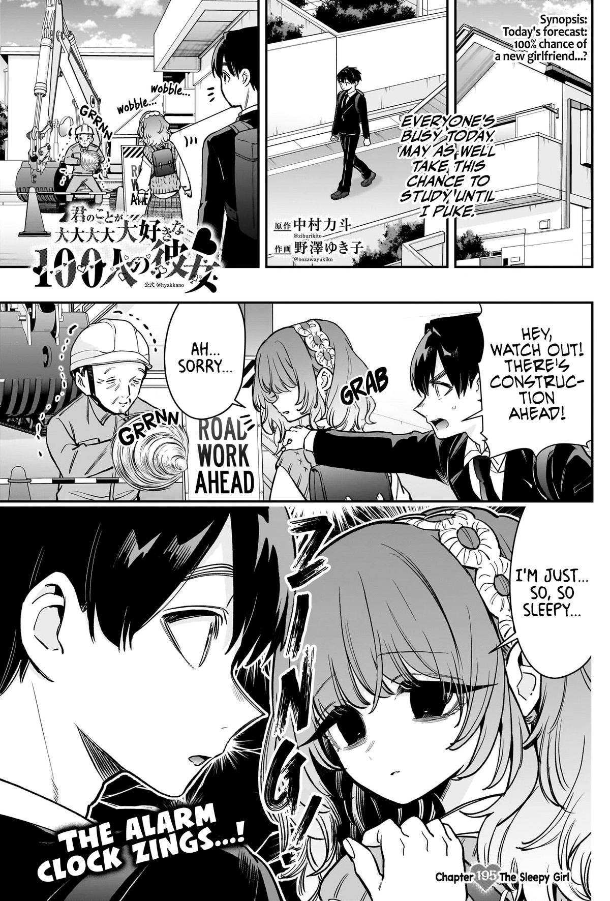 Kimi no Koto ga Daidaidaidaidaisuki na 100-nin no Kanojo Chap 195 - Next Chap 196