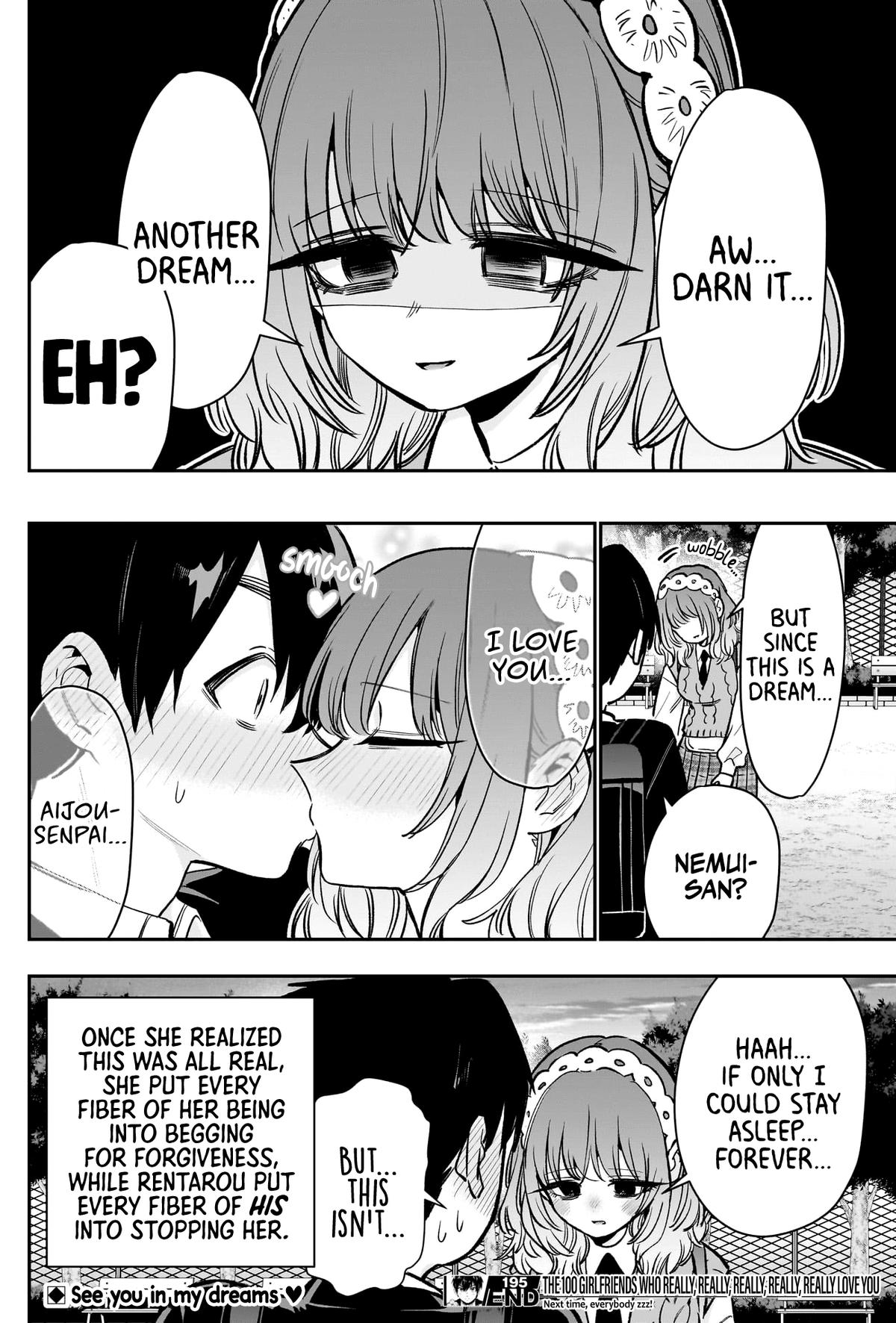 Kimi no Koto ga Daidaidaidaidaisuki na 100-nin no Kanojo Chap 195 - Next Chap 196