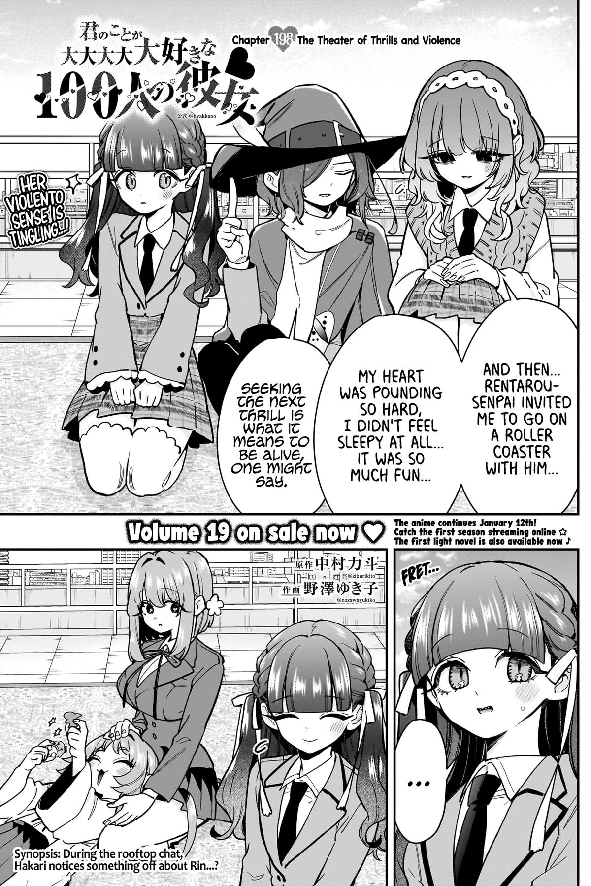 Kimi no Koto ga Daidaidaidaidaisuki na 100-nin no Kanojo Chap 198 - Next Chap 199