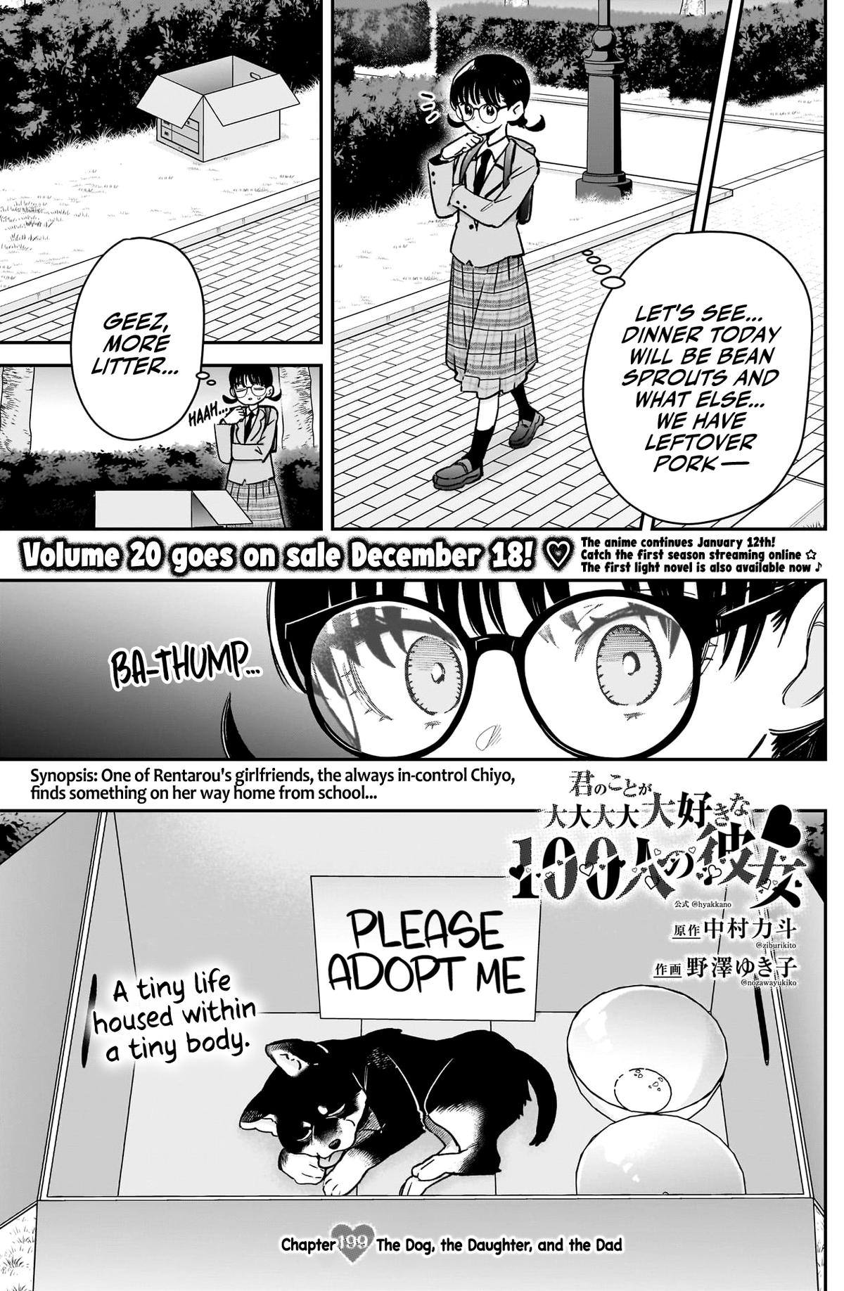 Kimi no Koto ga Daidaidaidaidaisuki na 100-nin no Kanojo Chap 199 - Next Chap 200
