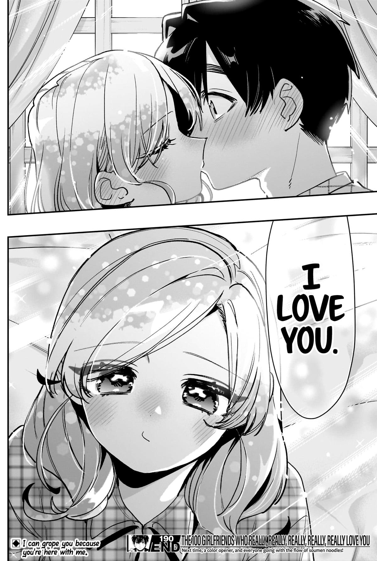 Kimi no Koto ga Daidaidaidaidaisuki na 100-nin no Kanojo Chap 190 - Next Chap 191