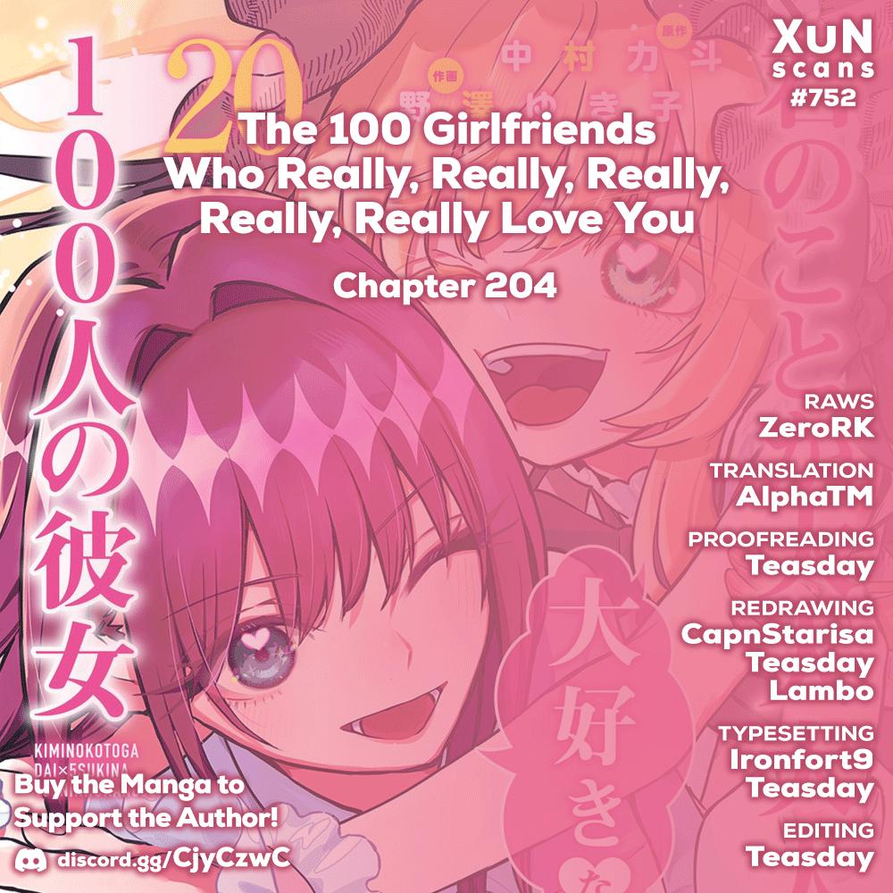 Kimi no Koto ga Daidaidaidaidaisuki na 100-nin no Kanojo Chap 204 - Next Chap 205