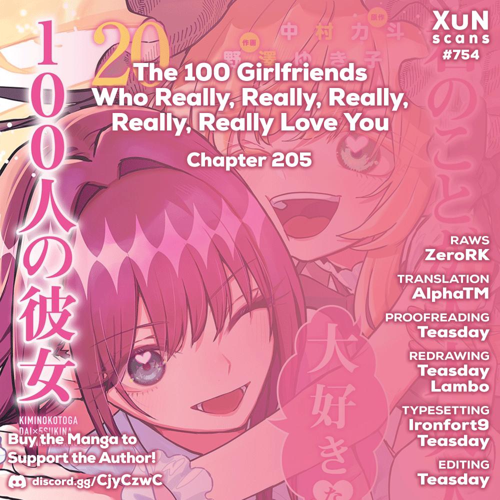 Kimi no Koto ga Daidaidaidaidaisuki na 100-nin no Kanojo Chap 205 - Next Chap 206