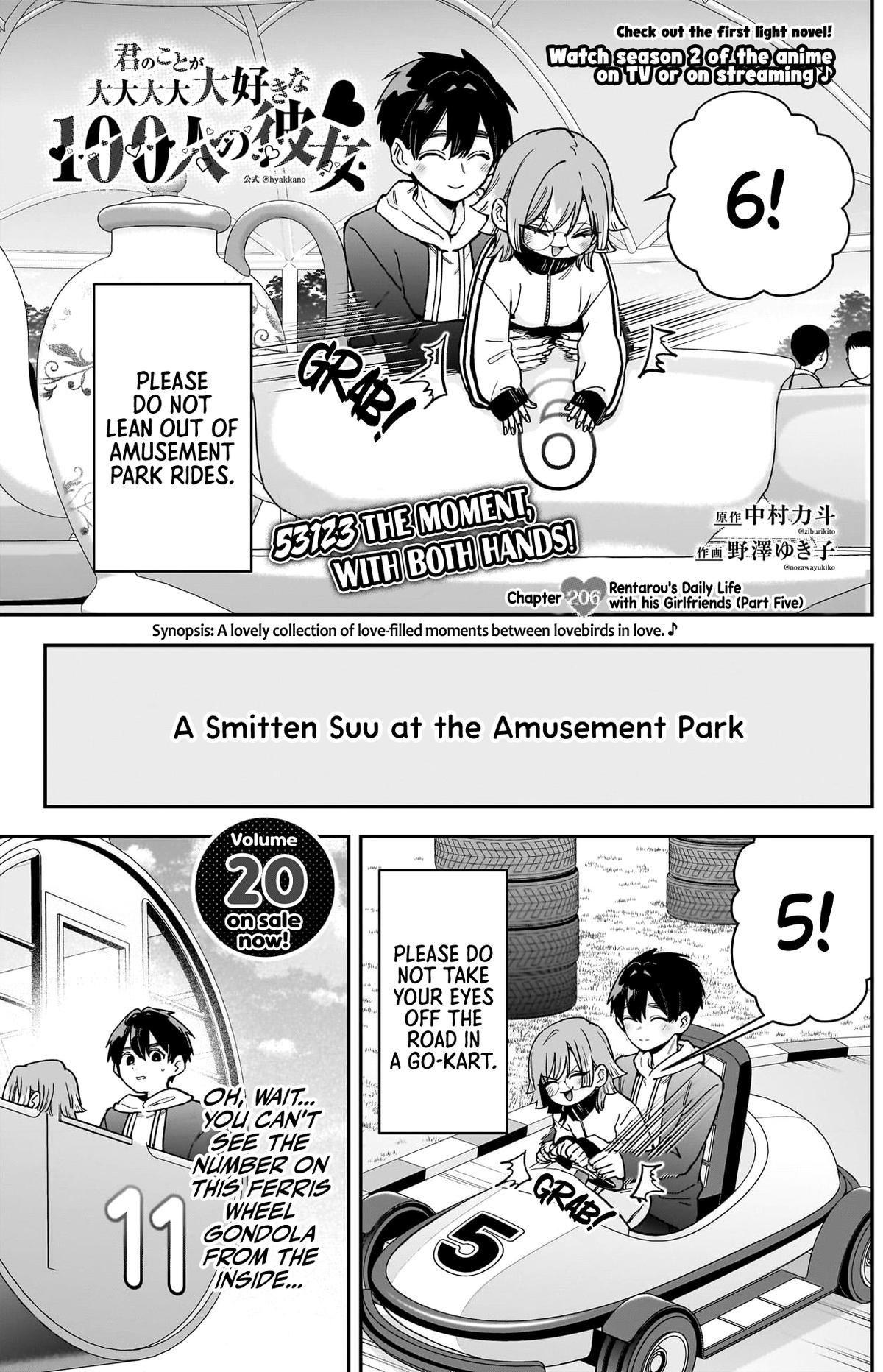 Kimi no Koto ga Daidaidaidaidaisuki na 100-nin no Kanojo Chap 206 - Next Chap 207
