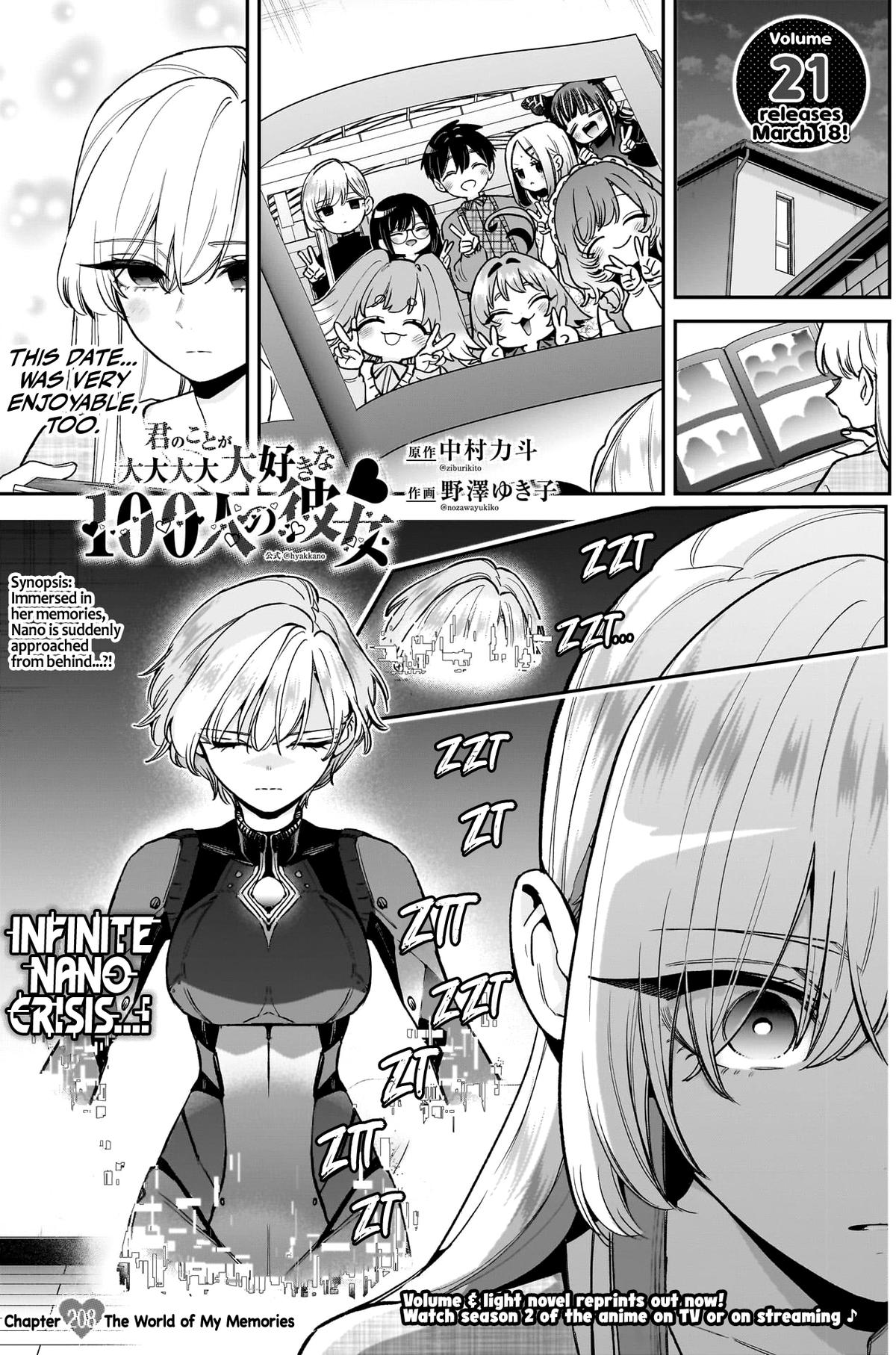 Kimi no Koto ga Daidaidaidaidaisuki na 100-nin no Kanojo Chap 208 - Next Chap 209