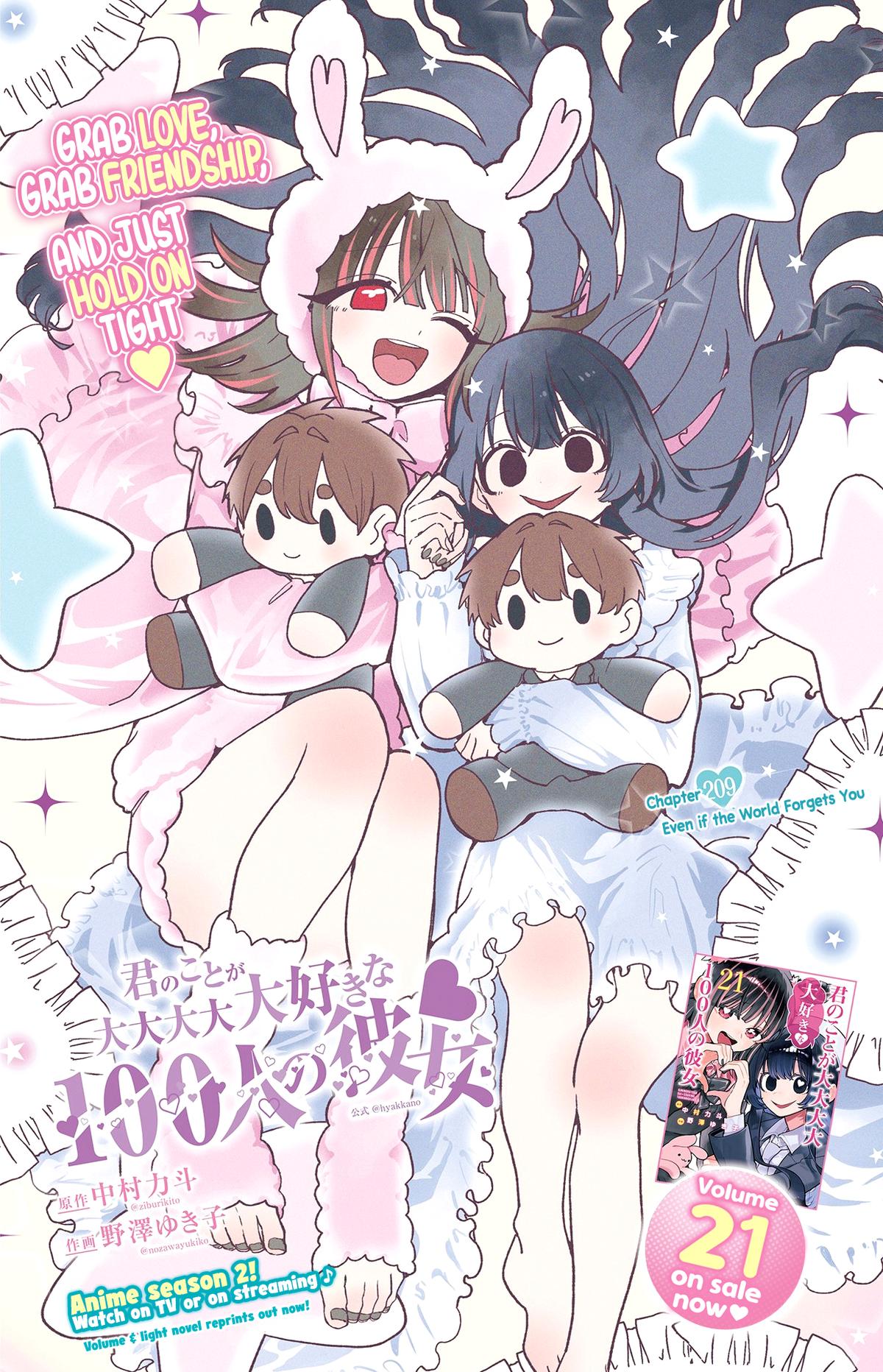 Kimi no Koto ga Daidaidaidaidaisuki na 100-nin no Kanojo Chap 209 - Next Chap 210