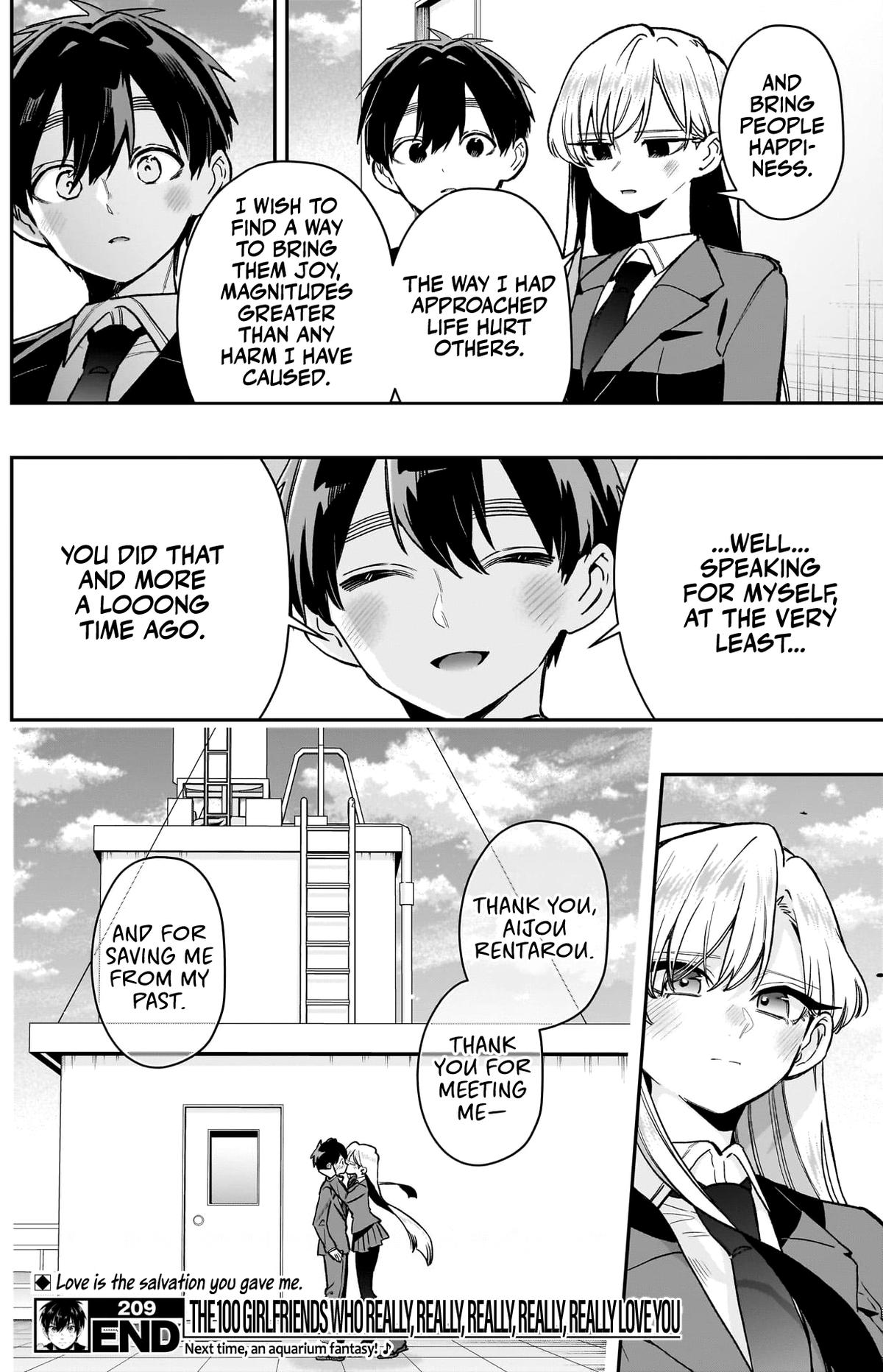 Kimi no Koto ga Daidaidaidaidaisuki na 100-nin no Kanojo Chap 209 - Next Chap 210
